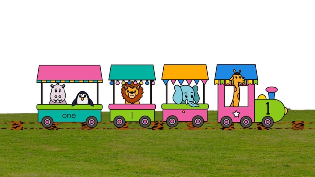 Zoo Train #1 Puzzle