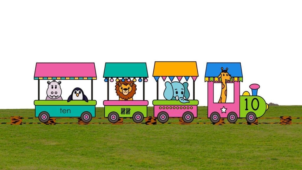 Zoo Train #10 Puzzle