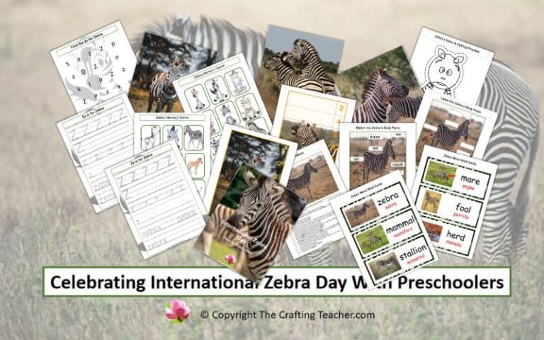 Celebrating International Zebra Day With Preschoolers