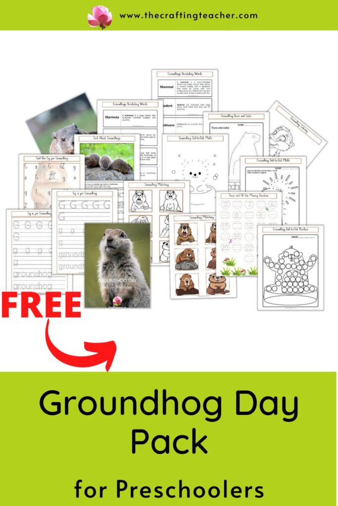 Groundhog Day Pack for Prerschoolers 