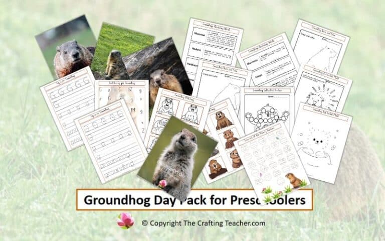 Groundhog Day Pack for Preschoolers