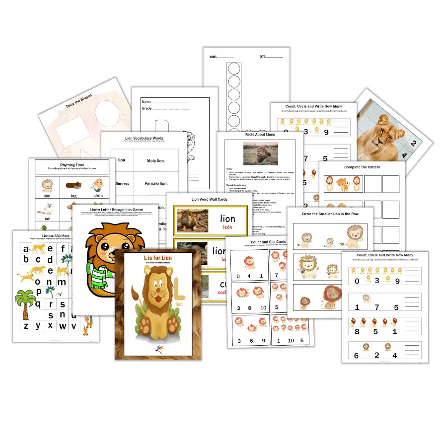 L is for Lion Unit Pack 
