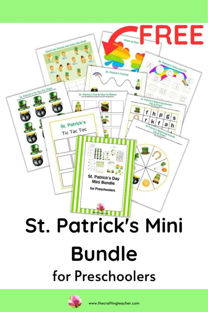 St. Patrick's Mini Bundle for Preschoolers 