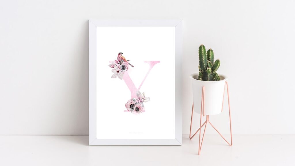 Mother's Day Monogram Sample 1