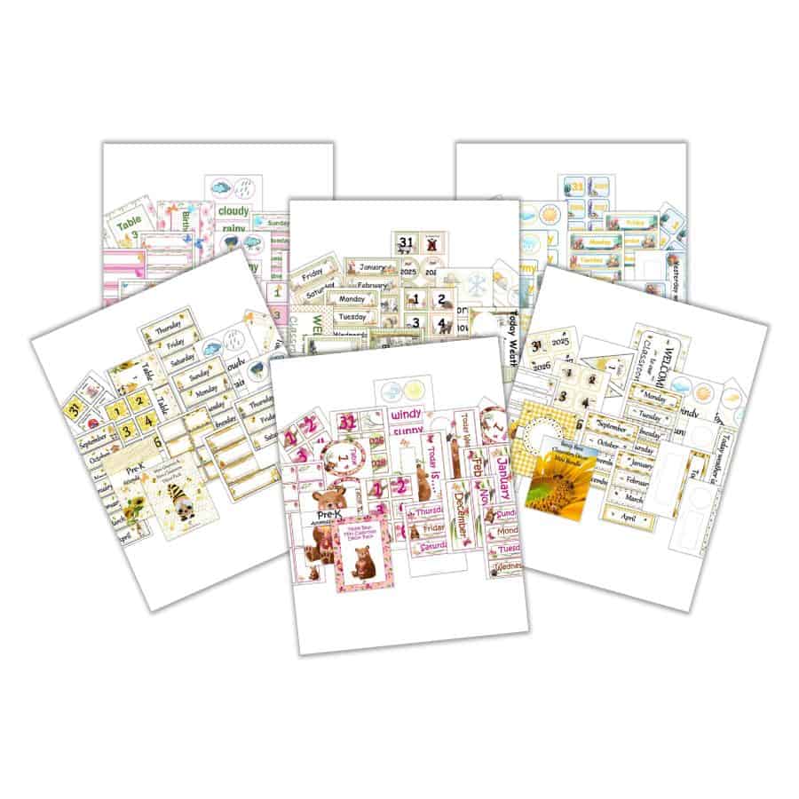 Classroom Decor Mini Bundles