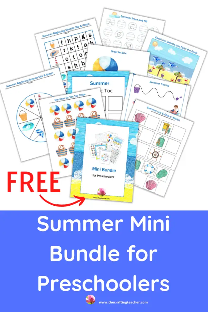 Summer Mini Bundle for Preschoolers