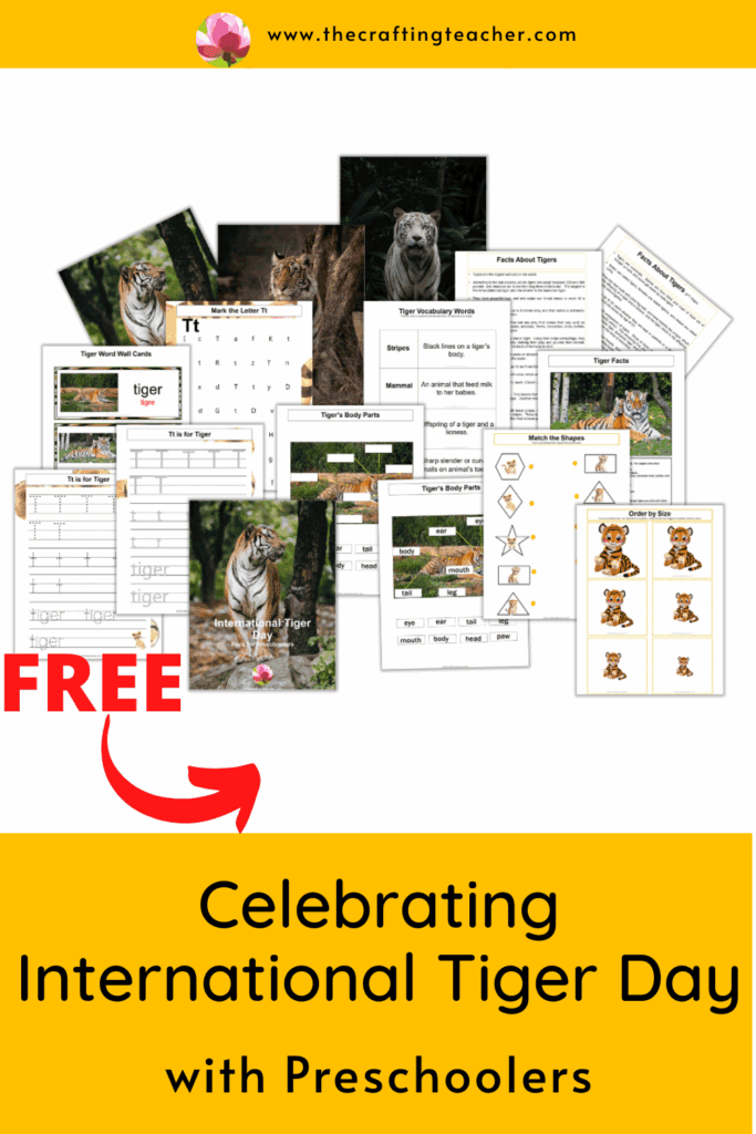 Celebrating International Tiger Day with Preschoolers 