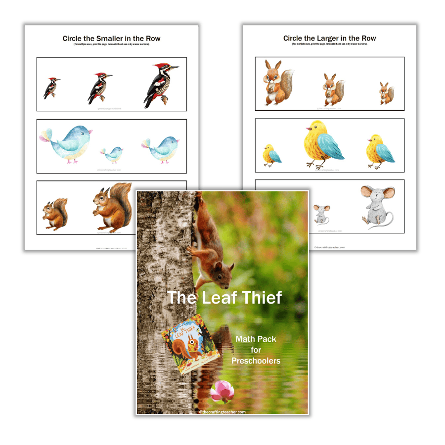 The Leaf Thief Size Discrimination