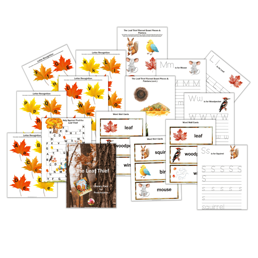 The Leaf Thief Story-related Literacy Pack