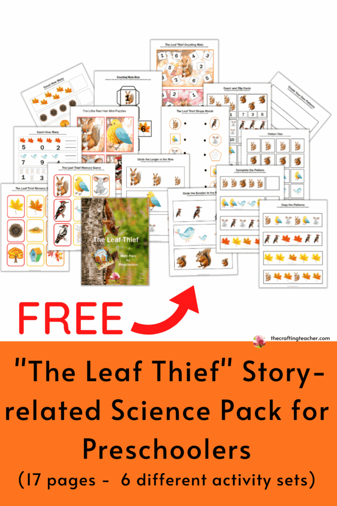 The Leaf Thief Story-related Science Pack for Preschoolers