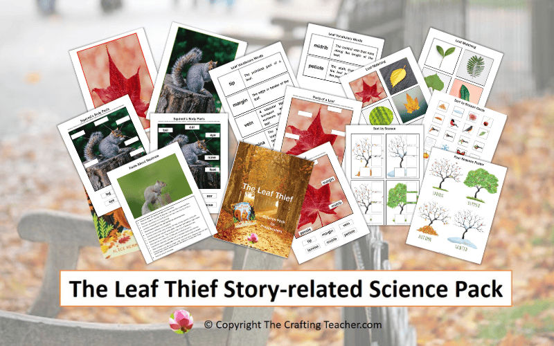 The Leaf Thief Story-related Science Pack for Preschoolers