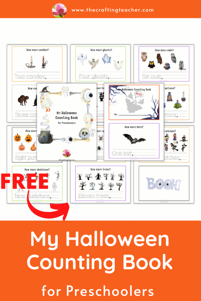 Halloween Counting Book for Preschoolers