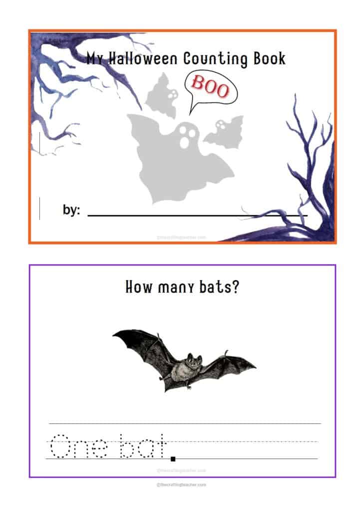 Halloween Counting Book - page 1