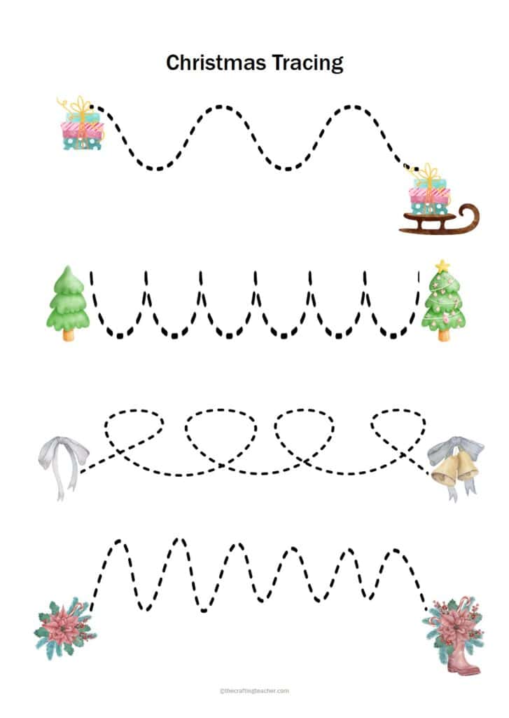 Christmas Tracing