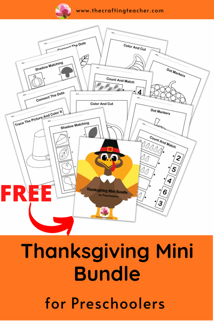 Thanksgiving Mini Bundle for Preschoolers 