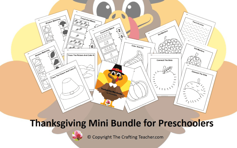 Thanksgiving Mini Bundle for Preschoolers