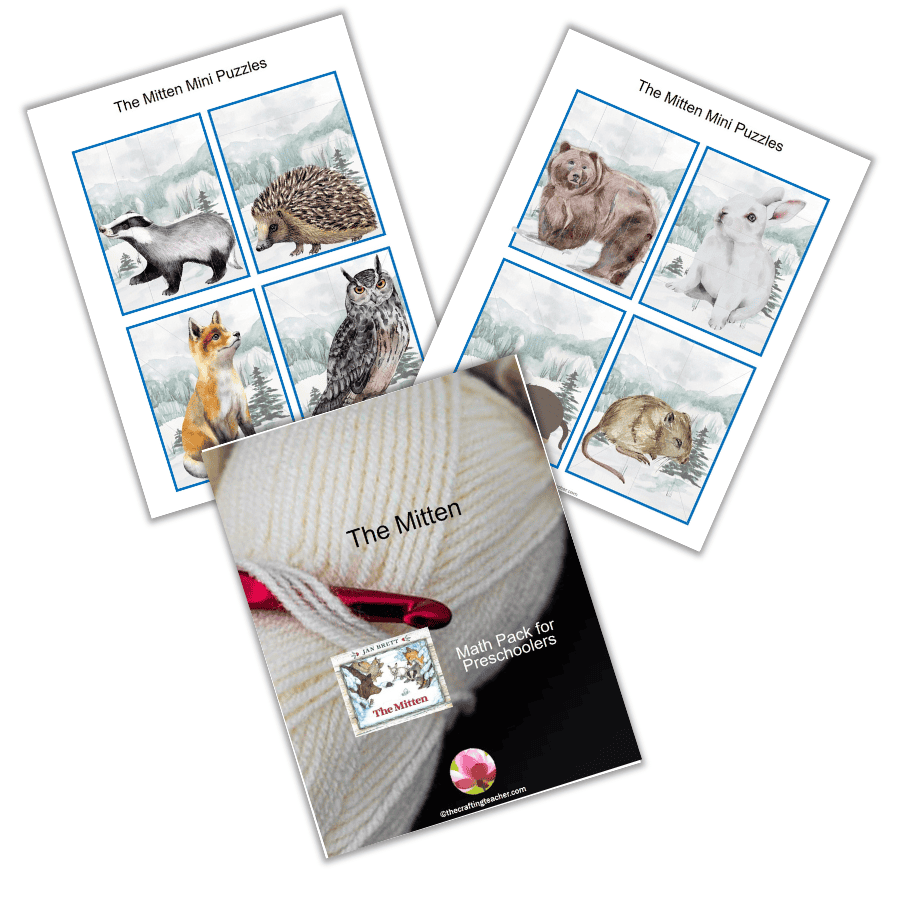 The Mitten Mini Puzzles