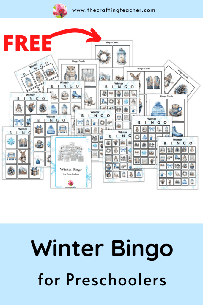 Winter Bingo for Preschoolers
