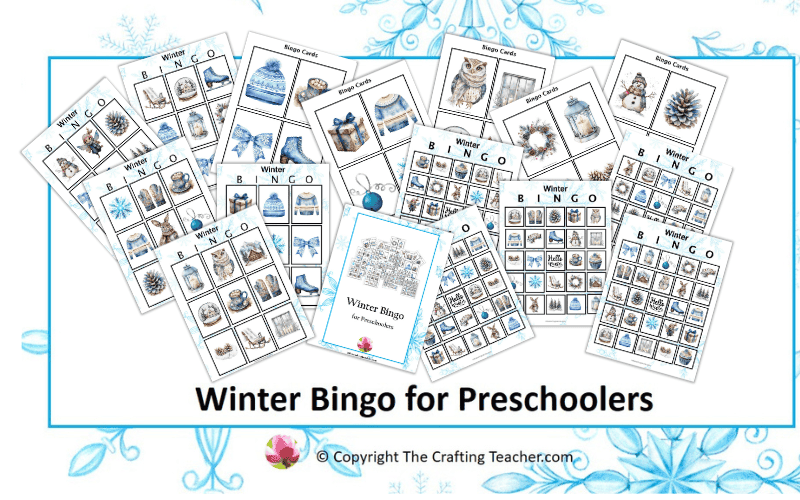 Winter Bingo for Preschoolers