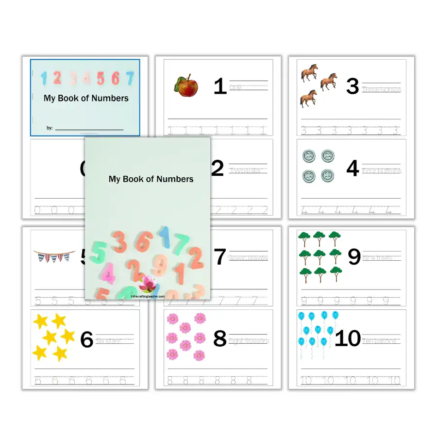My Book of Numbers for Preschoolers