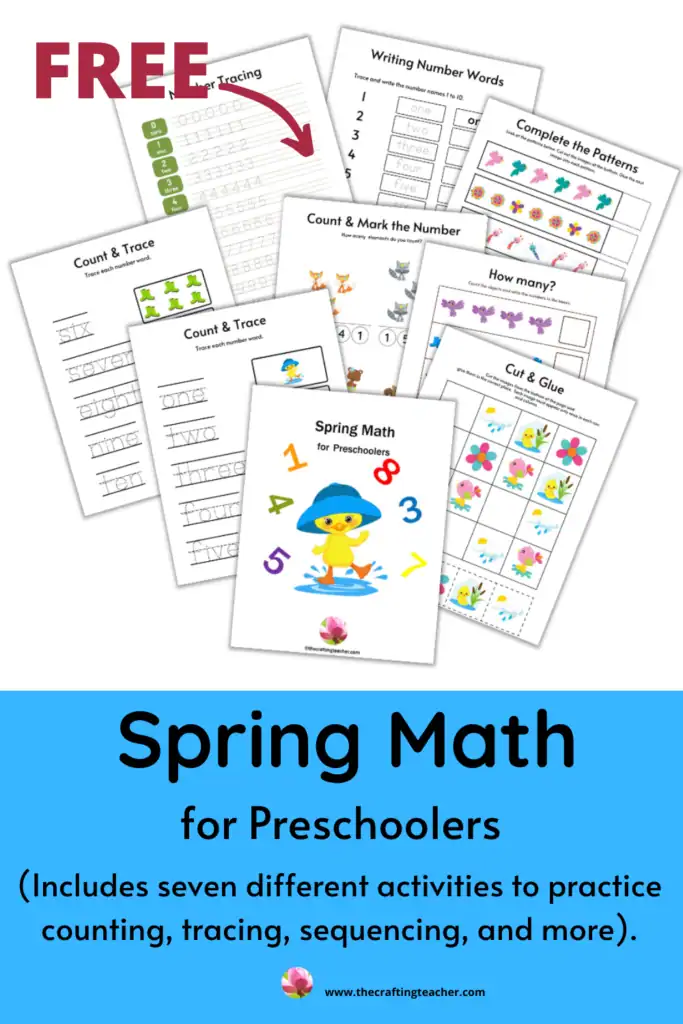 Spring Math for Preschoolers 