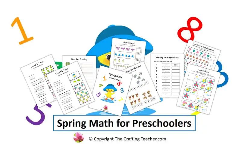 Spring Math for Preschoolers