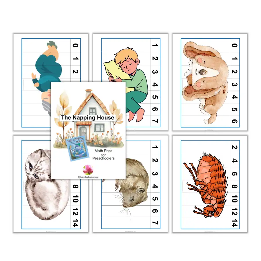 The Napping House Math Puzzles