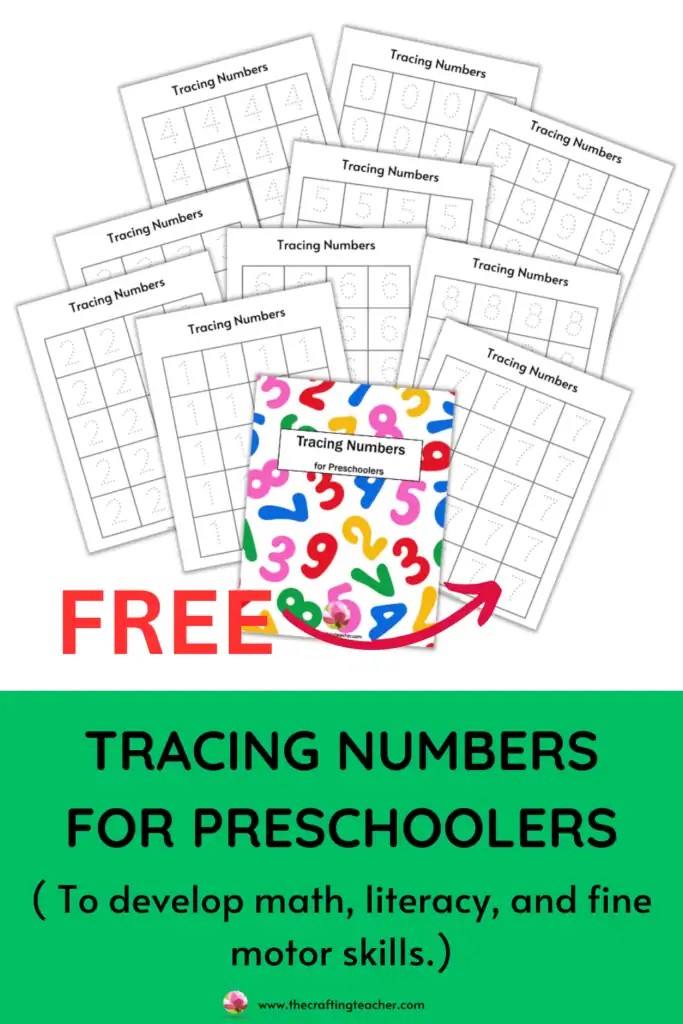 Tracing Numbers for Preschoolers 