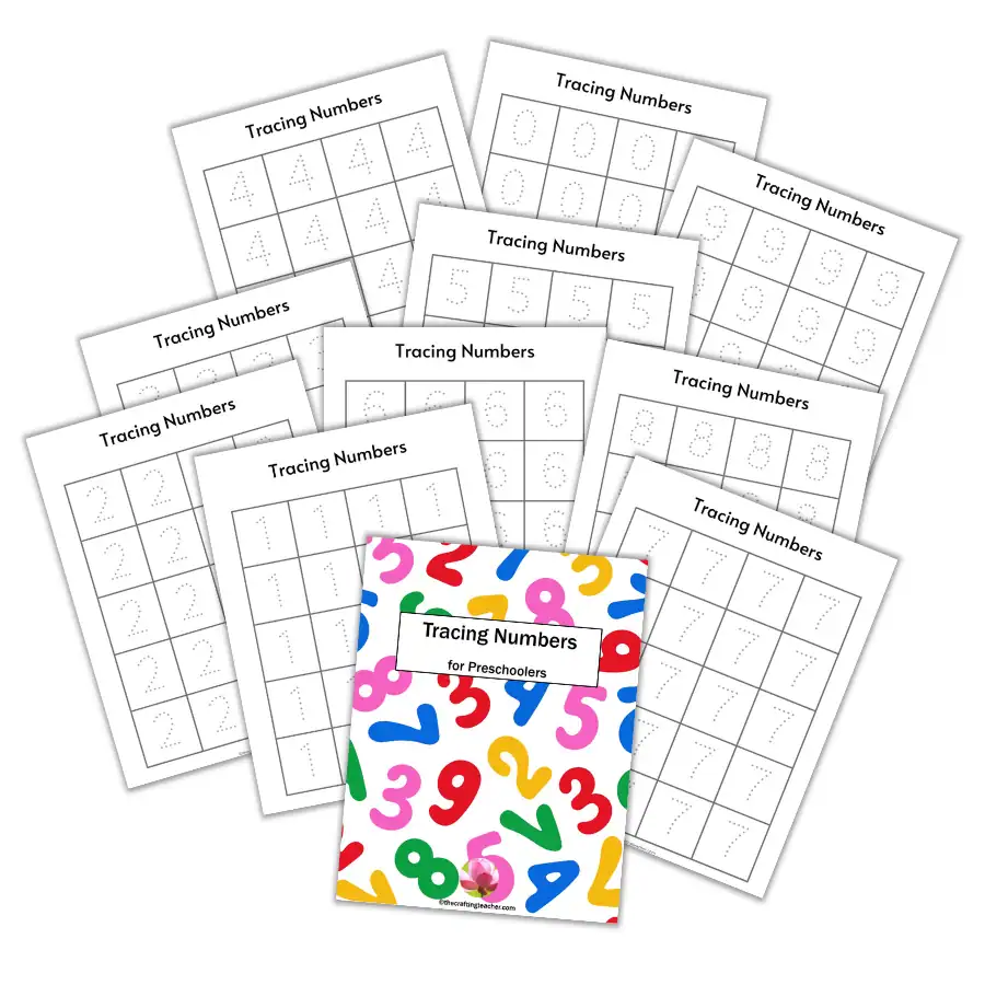 Tracing Numbers for Preschoolers 
