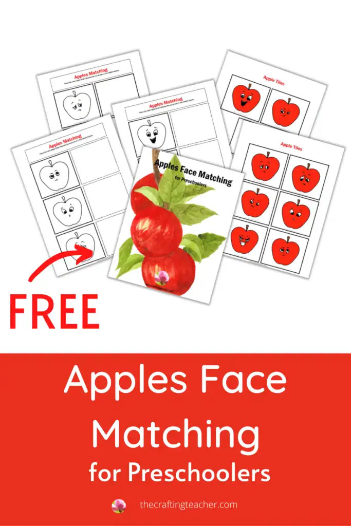 Apples Face Matching for Preschoolers