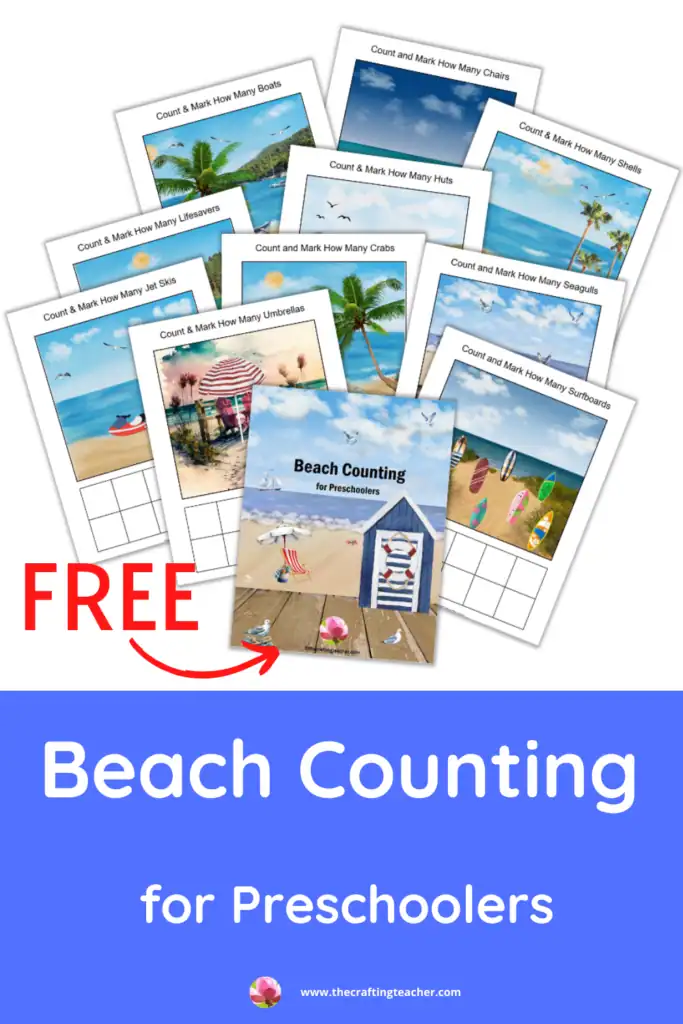 Beach Counting for Preschoolers